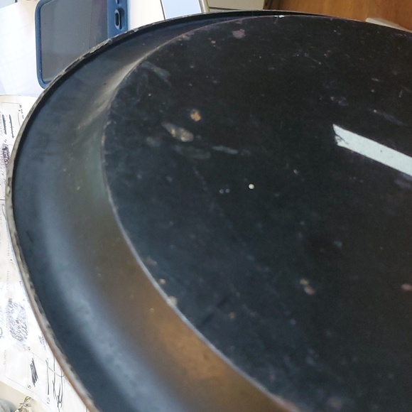 Nice Victorian heavy tray may be reproduction from 50s or 60s?? Not sure of age - Picture 16 of 17